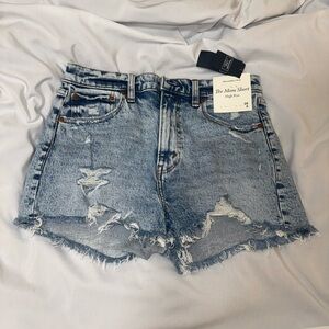 Abercrombie and Fitch Brand New The Mom Short High Rise Size 28 / 6